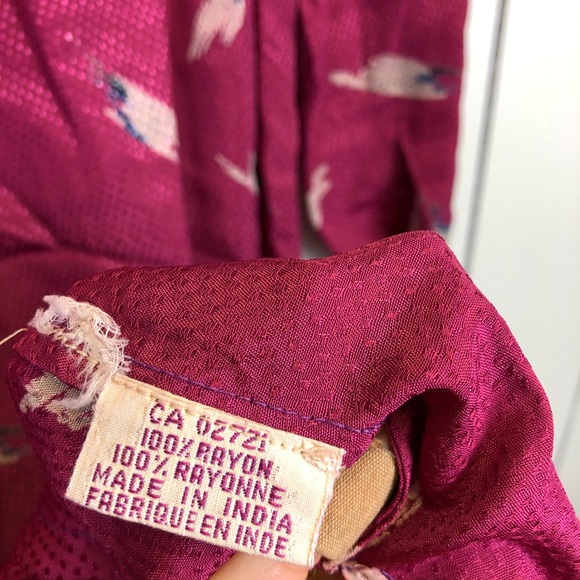 Vintage Daiquiri High Neck Modi Dress Sz S - Picture 14 of 15